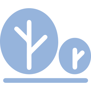 สวนหย่อมหน้าห้องพัก